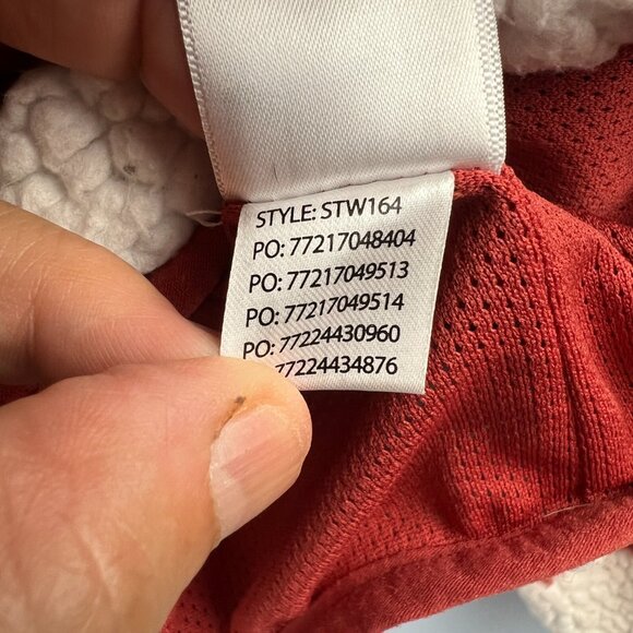 Stoic MTN High Pile Fleece Full Zip Jacket Size M Checkerboard Sherpa Gorpcore - Picture 7 of 10